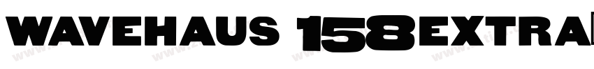 wavehaus 158extra字体转换